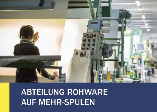 ABTEILUNG ROHWARE AUF MEHR-SPULEN